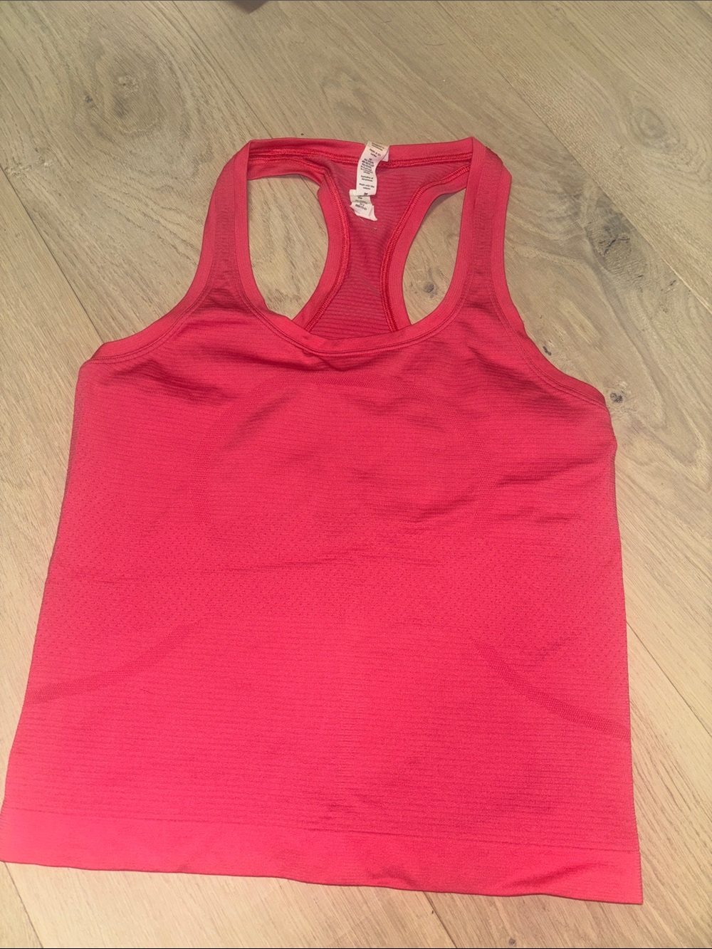 lululemon athletica Pink Racerback Tank Top
